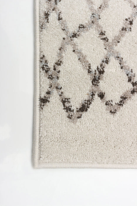 Carpette Jacey ivoire - 2 pi 7 pox 8 pi 0 po