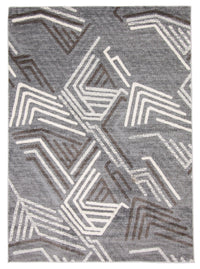 Carpette Seema gris - 5 pi 3 pox 7 pi 3 po
