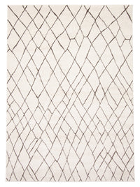 Carpette Anas ivoire - 5 pi 3 pox 7 pi 3 po