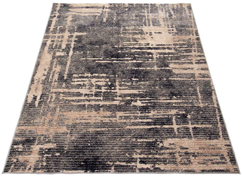 Carpette Abigail grise 3 pi 10 po x 6 pi 0 po