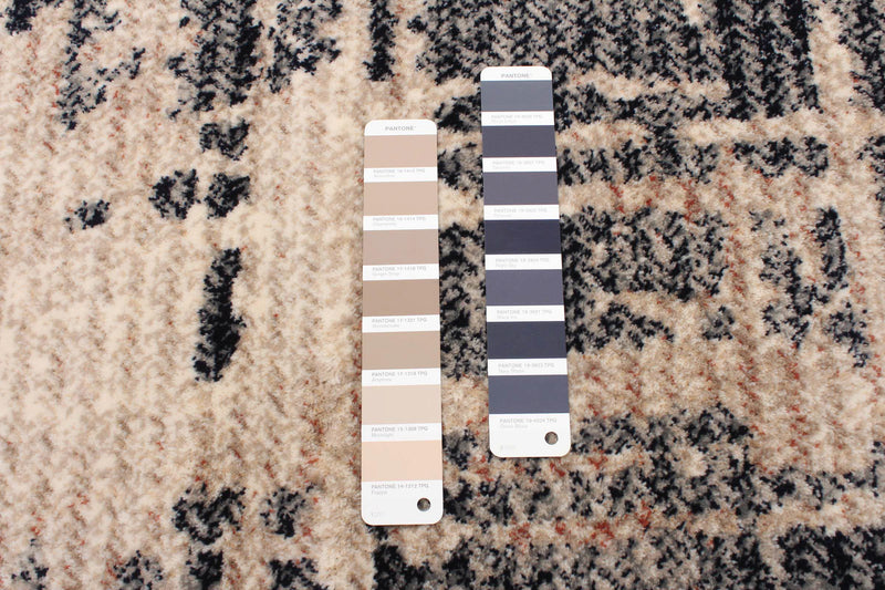 Carpette Abigail grise 3 pi 10 po x 6 pi 0 po