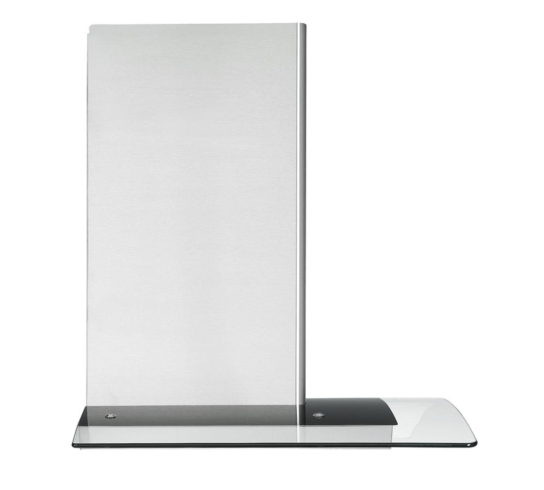 Hotte de cuisinière murale convertible Ancona de 30 po de style auvent en verre - AN-11001SS