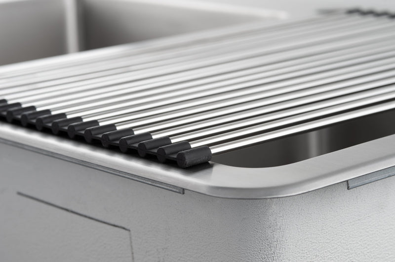 Évier de cuisine sous plan ou en surface (50/50) Ancona de série Valencia de 33 po - AN-3335