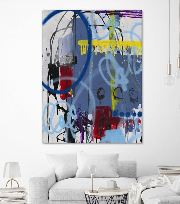 Œuvre d’art murale Giant Art « Live For The Applause Ii » 72 x 54