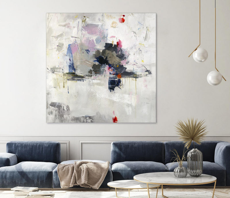 Œuvre d’art murale Giant Art « Glacial Mass » 72 x 72