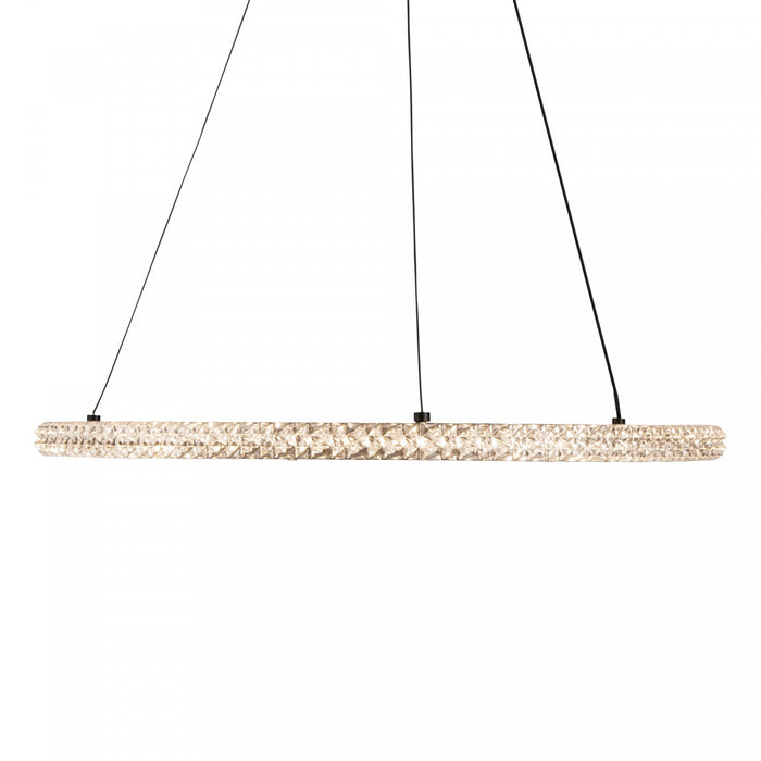 Luminaire suspendu Nova noir à DEL de 24 W