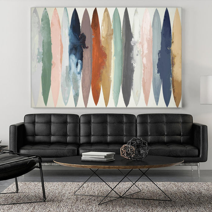 Œuvre d’art murale Giant Art « Even Flow V7 » 72 x 48