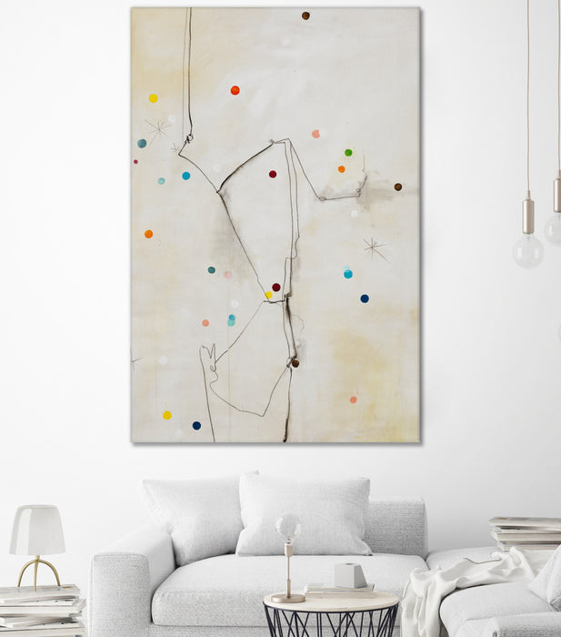 Œuvre d’art murale Giant Art « Pick And Choose » 72 x 48