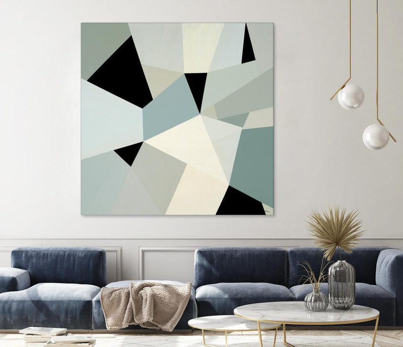 Œuvre d’art murale Giant Art « Adapt Ii » 72 x 72