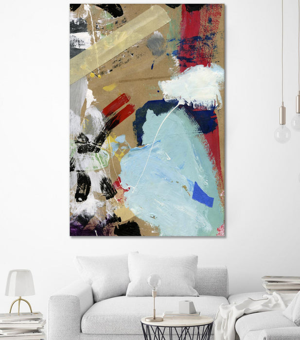 Œuvre d’art murale Giant Art « Palette 5 » 84 x 54