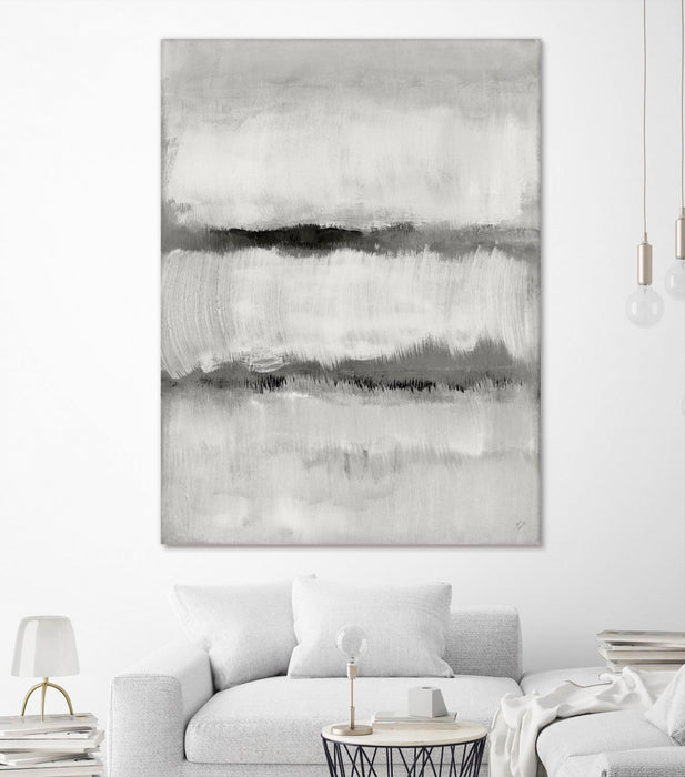Œuvre d’art murale Giant Art « Into The Misty Fog I » 72 x 54