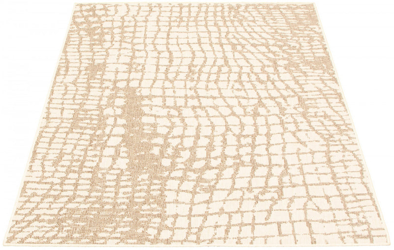 Carpette Sadie Safari champagne taupe - 3 pi 11 pox 5 pi 7 po