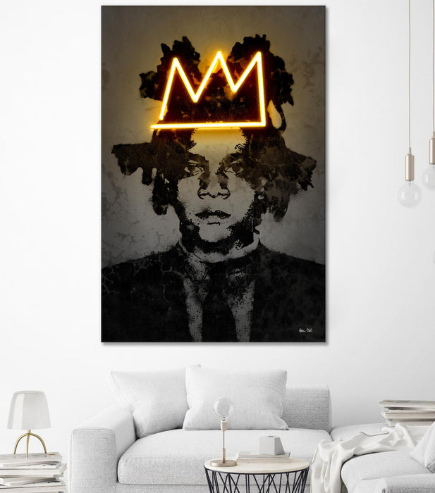 Œuvre d’art murale Giant Art « Basquiat » 72 x 48
