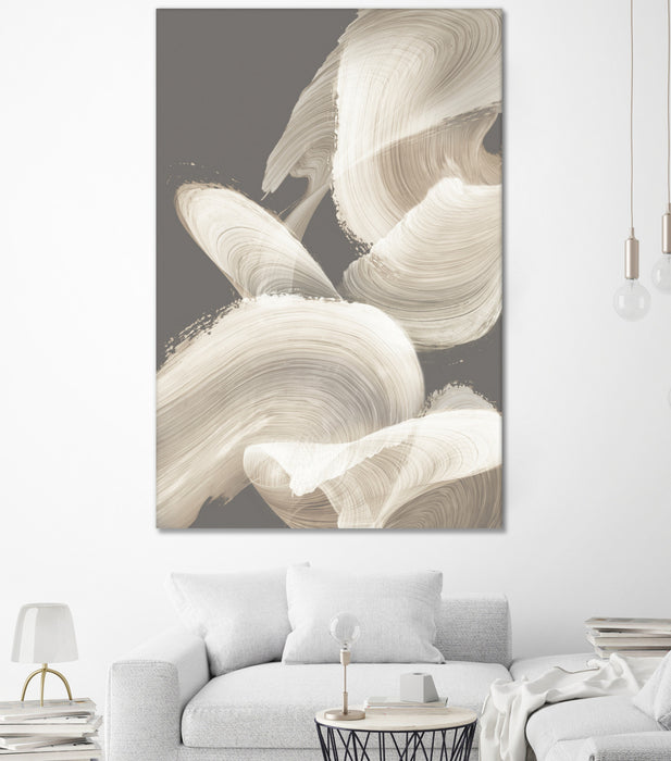 Œuvre d’art murale Giant Art « Evolution Of White » 84 x 54