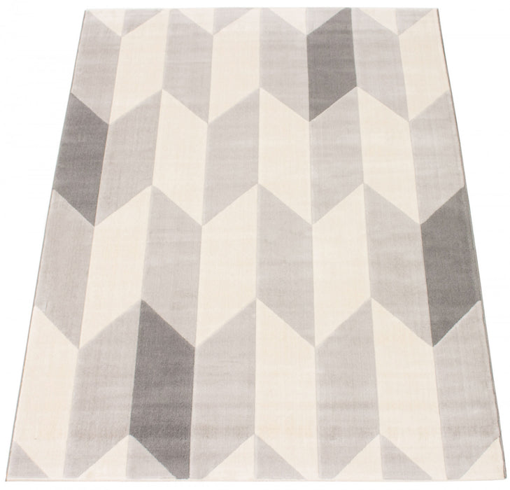 Carpette Zima grise 3 pi 11 po x 5 pi 7 po