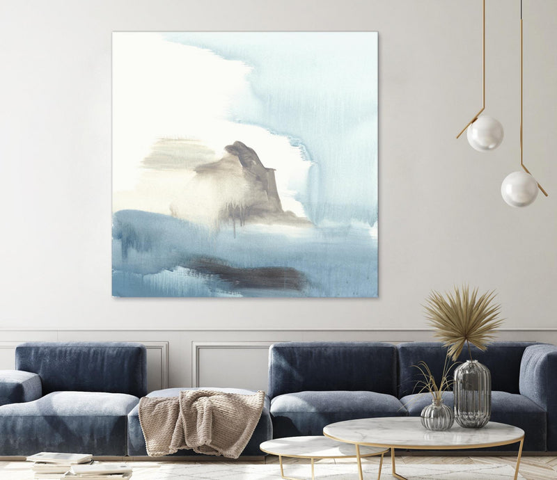 Œuvre d’art murale Giant Art « Seaview 3 » 72 x 72