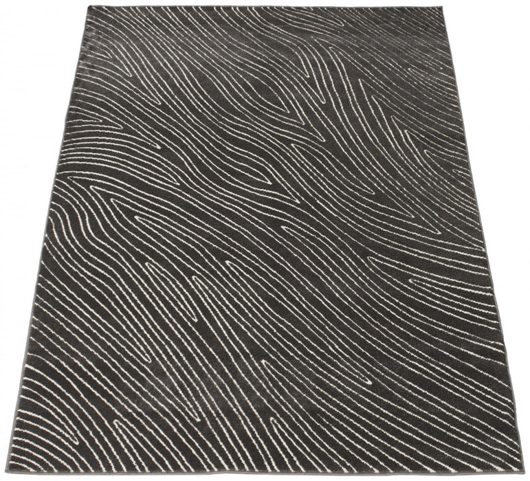 Carpette Lane grise 6 pi 7 po x 9 pi 6 po