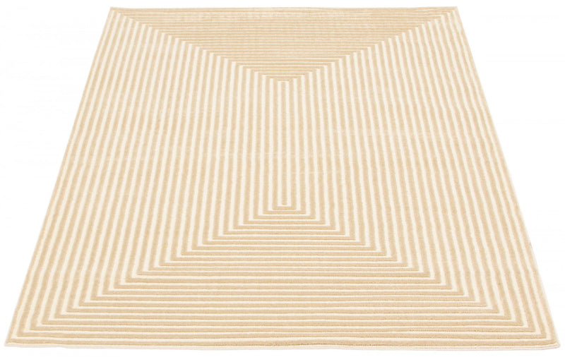 Carpette Kiah ivoire 4 pi 7 po x 6 pi 7 po