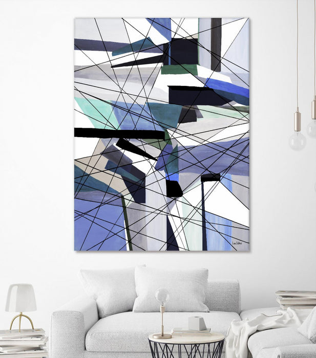 Œuvre d’art murale Giant Art « Shipandsails » 72 x 54