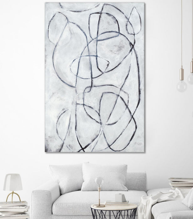 Œuvre d’art murale Giant Art « Suspended Time » 84 x 54