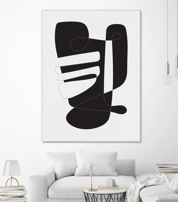 Œuvre d’art murale Giant Art « Graphical 4 » 72 x 54