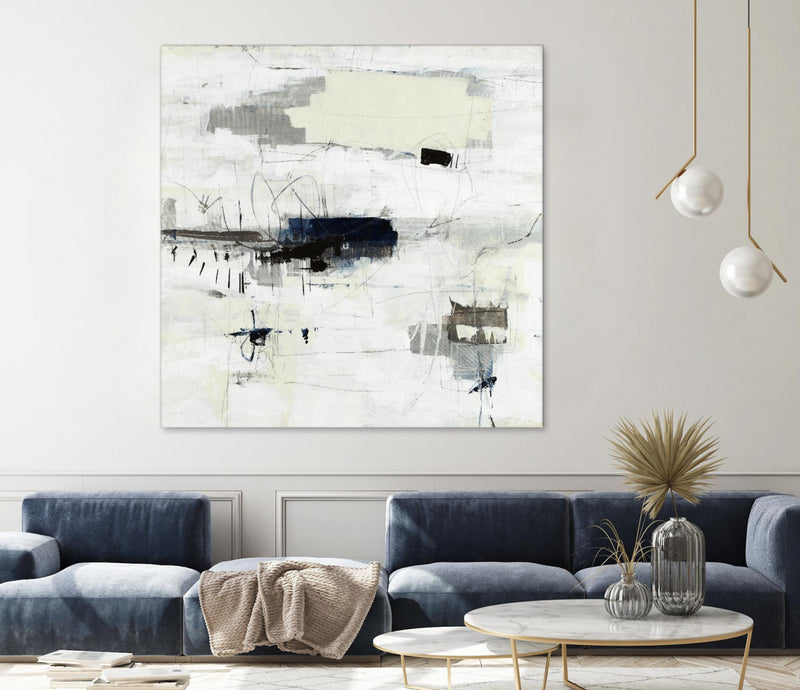 Œuvre d’art murale Giant Art « Parting With Reality » 54 x 54