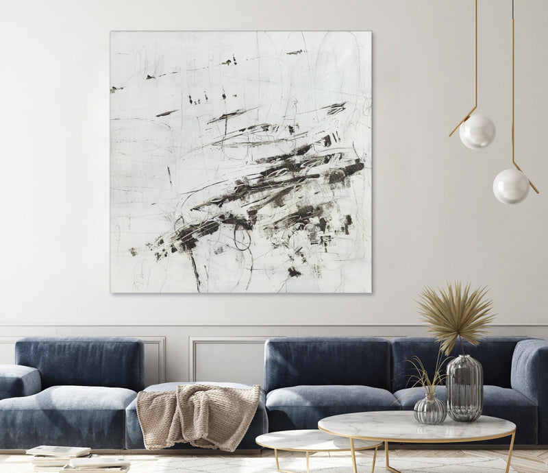 Œuvre d’art murale Giant Art « Jet Set » 54 x 54
