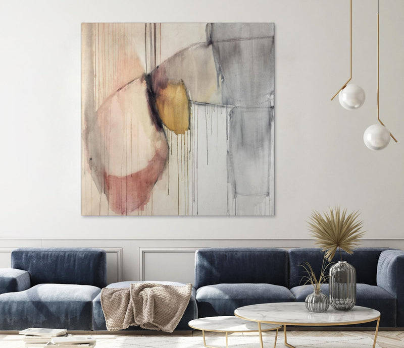 Œuvre d’art murale Giant Art « Trapped Silence » 72 x 72