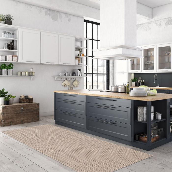 Carpette Bellezza taupe 2 pi 2 po x 6 pi 0 po - Ensemble de 2