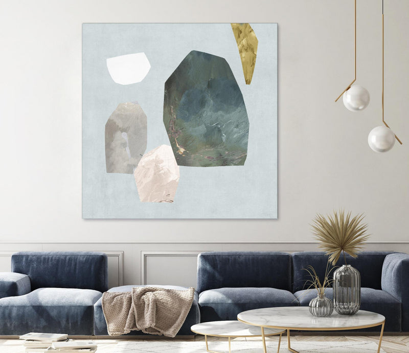 Œuvre d’art murale Giant Art « Assembly I » 72 x 72