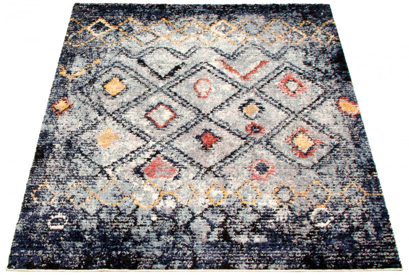 Carpette Makondo Classic bleu - 8 pi 0 pox 10 pi 0 po
