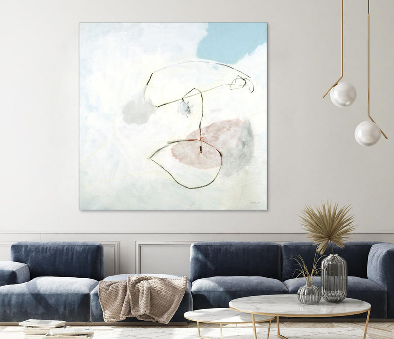 Œuvre d’art murale Giant Art « Sweet Solitude » 72 x 72