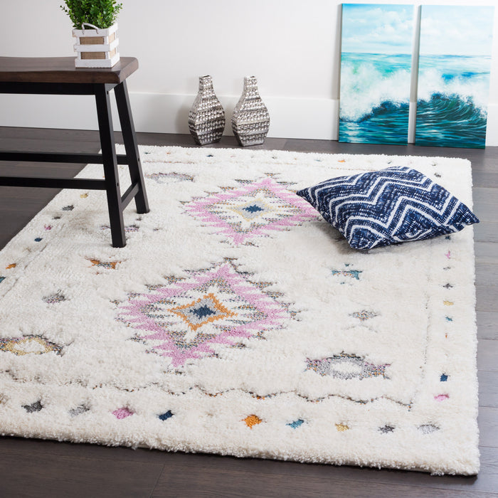 Carpette Lola à motifs de diamants 7 x 10
