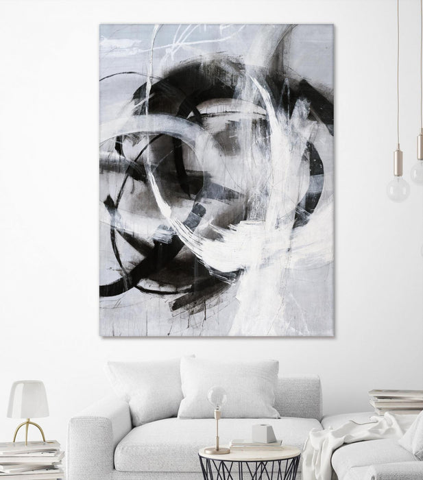 Œuvre d’art murale Giant Art « No Turning Radius » 72 x 54