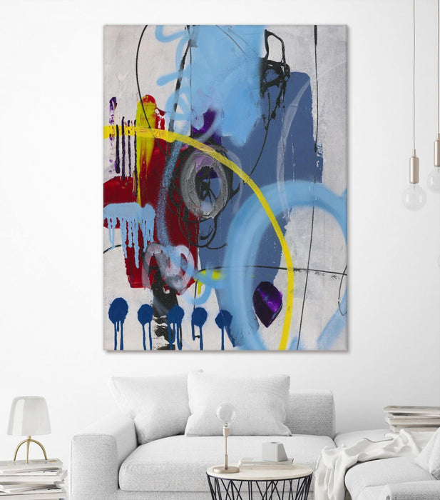 Œuvre d’art murale Giant Art « Live For The Applause I » 72 x 54