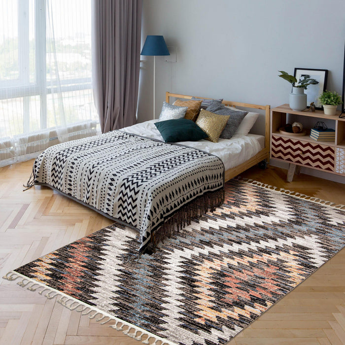  Carpette Vera Sun multicolore - 7 pi 10 po x 10 pi 5 po