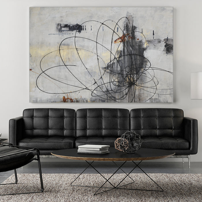 Œuvre d’art murale Giant Art « Mess With The Mind Ii » 84 x 54