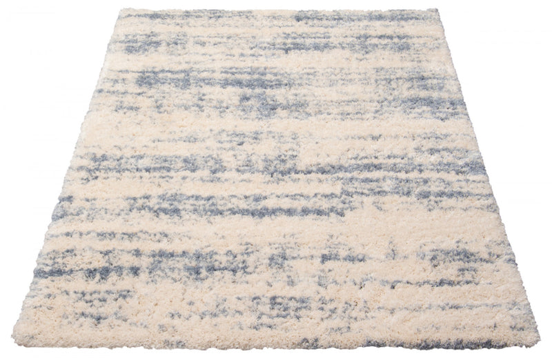  Carpette Kei crèmebleu clair - 5 pi 3 po x 7 pi 3 po