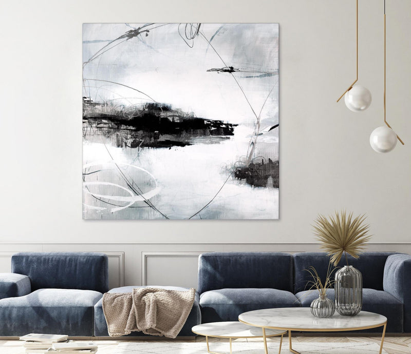 Œuvre d’art murale Giant Art « In An Instant » 54 x 54