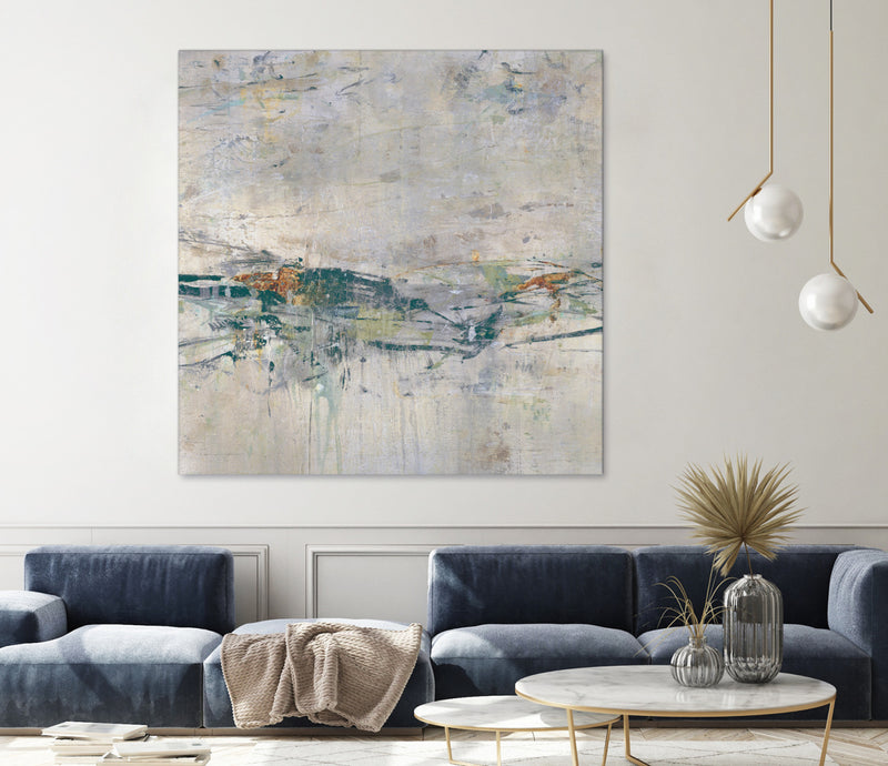 Œuvre d’art murale Giant Art « Broken Road Iii » 54 x 54