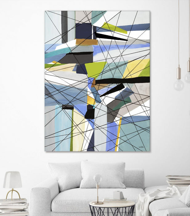 Œuvre d’art murale Giant Art « Sidewalkcafe » 72 x 54