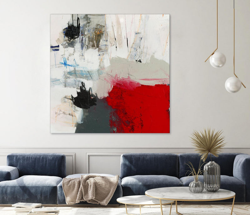 Œuvre d’art murale Giant Art « The Mountain Comes To You » 72 x 72