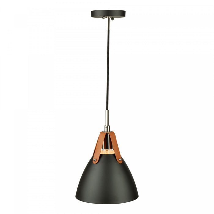 Luminaire suspendu II Tote noir à 1 ampoule