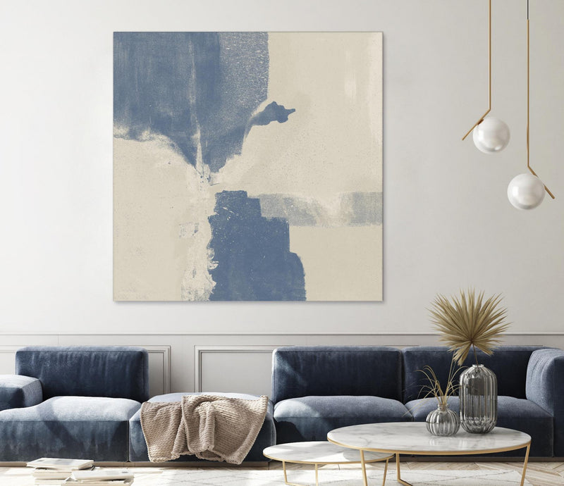 Œuvre d’art murale Giant Art « Cool Fury Ii » 54 x 54
