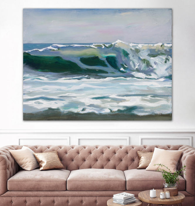Œuvre d’art murale Giant Art « Shore Break 2 » 72 x 54
