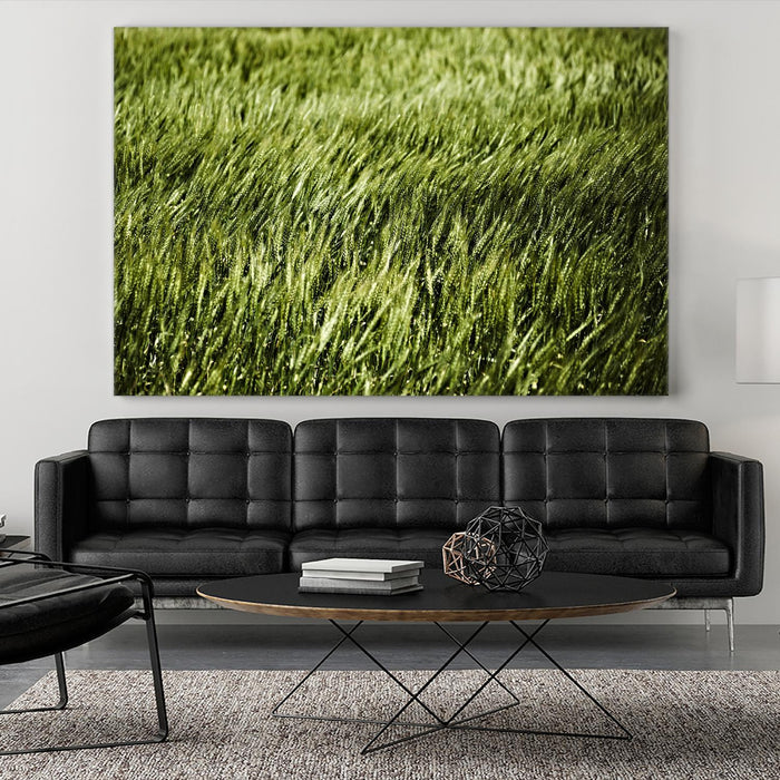 Œuvre d’art murale Giant Art « Grass Ii » 84 x 54