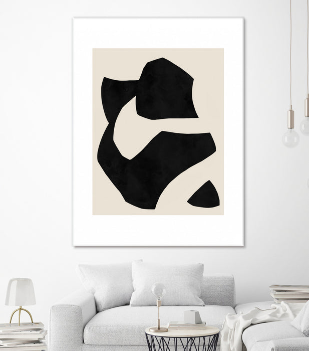 Œuvre d’art murale Giant Art « Untilted » 72 x 54