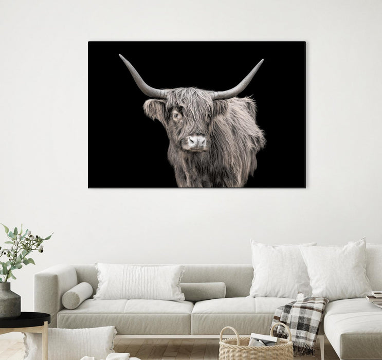 Œuvre d’art murale sur toile encadrée noire « A New Kid In Town » 36 x 24