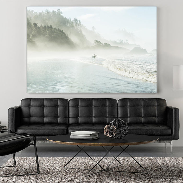 Œuvre d’art murale Giant Art Suhrie - Catching « The Morning Surf » 84 x 54