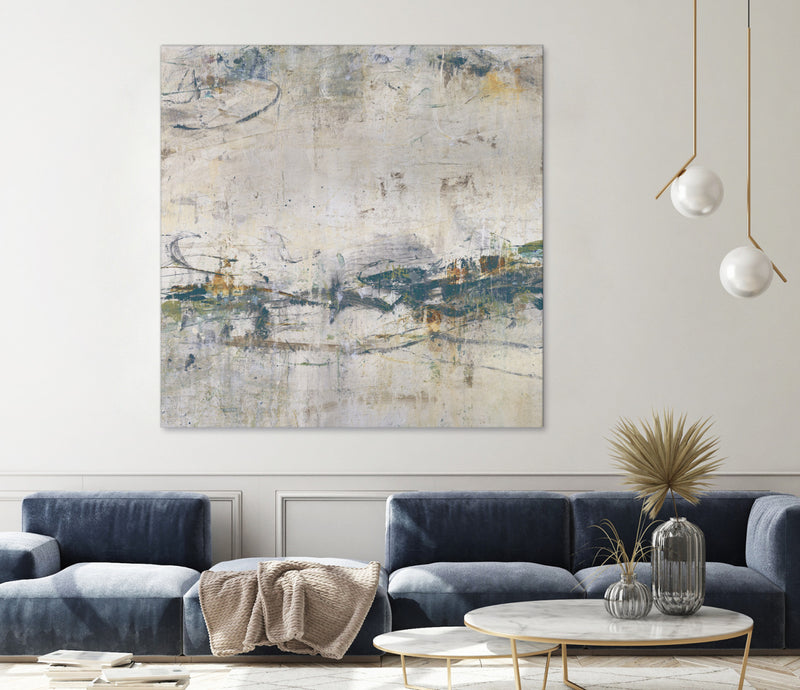 Œuvre d’art murale Giant Art « Broken Road Iv » 54 x 54